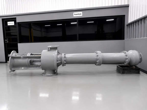 BOMBA VERTICAL DE RECIRCULAÇÃO DO ÁCIDO SULFÚRICO